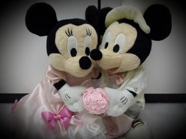 結婚公仔新郎新娘款