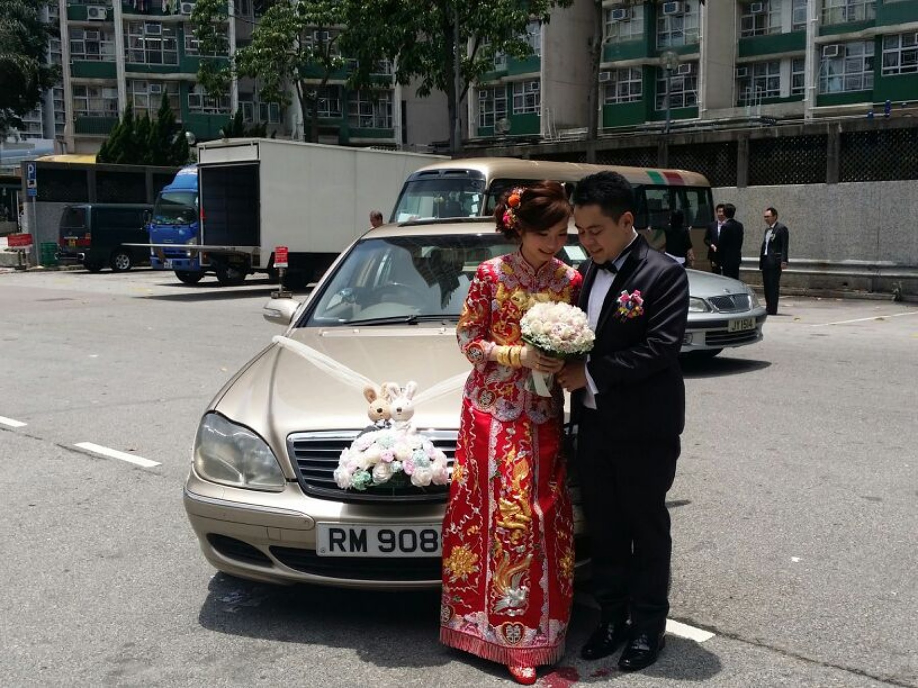 Alphard 七人車婚禮接送實照